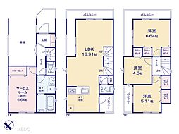 市川市行徳駅前4丁目　新築一戸建て　全1棟