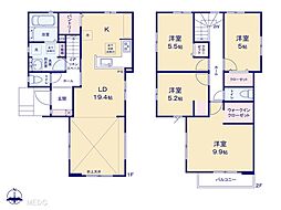 柏市増尾2丁目　10期　新築一戸建て　全2棟