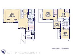 流山市鰭ヶ崎18期　新築一戸建て　全2棟