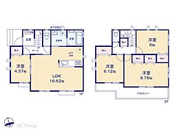 川口市安行原　3期　新築一戸建て　全3棟