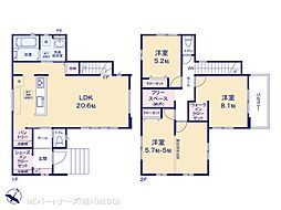 柏市増尾6丁目　11期　新築一戸建て　全1棟