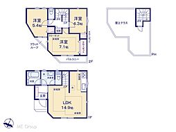 葛飾区東水元6丁目　新築一戸建て　全5棟