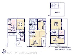 川口市安行領根岸（新井宿3期）新築一戸建て　全1棟