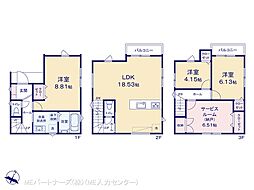 川口市南町1丁目　新築一戸建て　全2棟