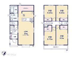 鎌ケ谷市東初富3丁目　1期　新築一戸建て　全2棟