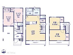 足立区江北6丁目　新築一戸建て　全6棟