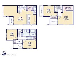 川口市西川口4丁目 19期 新築一戸建て 全1棟