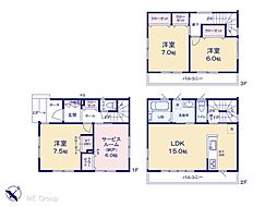 春日部市増富　一戸建て　全1棟