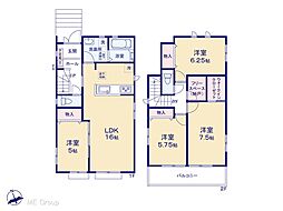 柏市花野井　4期　新築一戸建て　全3棟