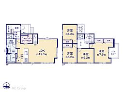 越谷市東町2丁目　3期　新築一戸建て　全2棟