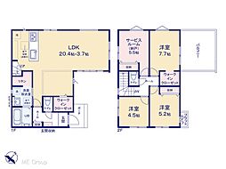 我孫子市中峠 8期 新築一戸建て 全2棟