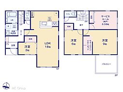吉川市保1丁目 新築一戸建て 全2棟