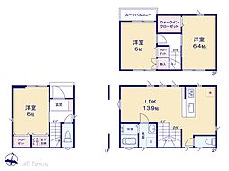 川口市青木2丁目 2期 新築一戸建て 全1棟