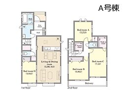 八潮市緑町3丁目　新築一戸建て　全2棟