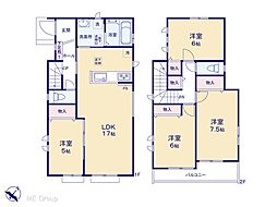 川口市朝日6丁目　第3　新築一戸建て　全1棟