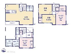 市川市稲荷木3丁目　2期　新築一戸建て　全2棟