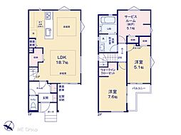 足立区伊興本町1丁目 3期 新築一戸建て 全3棟