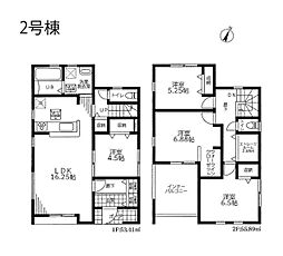 野田市親野井　新築一戸建て　全3棟
