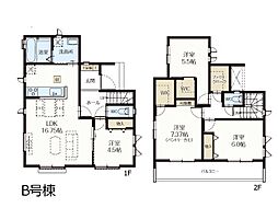 柏市花野井　新築一戸建て　全2棟