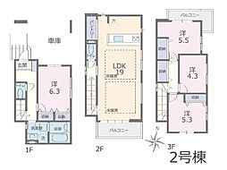 葛飾区高砂7丁目　5期　新築一戸建て　全2棟