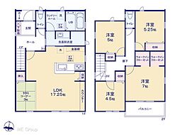 野田市中野台　4期　新築一戸建て　全9棟