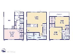 足立区東和3丁目　第8　新築一戸建て　全2棟