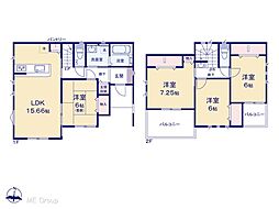 市川市大野町1丁目 新築一戸建て 全1棟