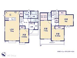 吉川市中曽根1丁目 新築一戸建て 全2棟