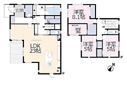 流山市美田　中古一戸建て