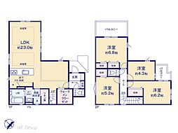 流山市鰭ヶ崎 25期 新築一戸建て 全1棟