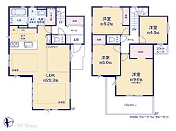 松戸市新松戸6丁目　10期　新築一戸建て　全1棟