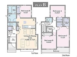 松戸市小金原7丁目 新築一戸建て 全2棟