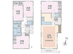 葛飾区西水元6丁目 新築一戸建て 全1棟