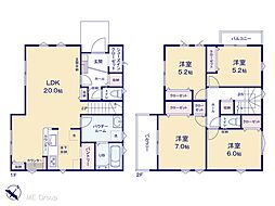 船橋市大穴南2丁目 1期 新築一戸建て 全1棟