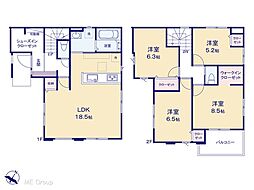 柏市みどり台2丁目　6期　新築一戸建て　全2棟