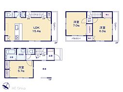 八潮市大瀬　一戸建て　全1棟
