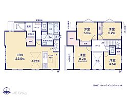 我孫子市湖北台5丁目　11期　新築一戸建て　全2棟
