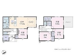 松戸市幸谷　2期　新築一戸建て 全1棟