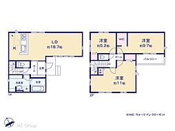 越谷市赤山町2丁目　21期　新築一戸建て　全1棟