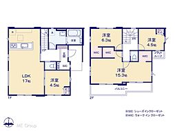 北葛飾郡松伏町　12期　新築一戸建て　全1棟