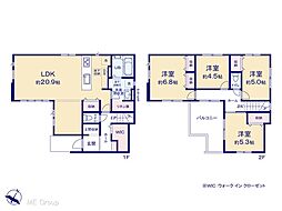 松戸市小金原7丁目　14期　新築一戸建て　全2棟