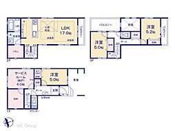 荒川区東尾久2丁目　11期　新築一戸建て　全3棟