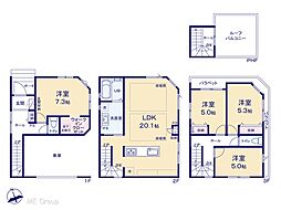 荒川区東尾久2丁目　11期　新築一戸建て　全3棟