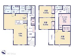 市川市日之出　新築一戸建て　全1棟