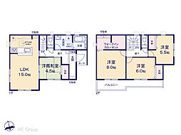 幸手市南2丁目　新築一戸建て　全1棟