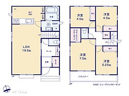 我孫子市青山台4丁目　新築一戸建て　全2棟