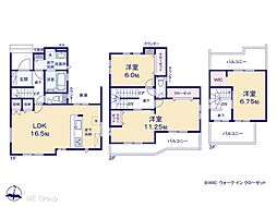 春日部市豊町4丁目　新築一戸建て　全2棟