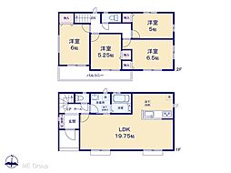 草加市稲荷4丁目　新築一戸建て　全2棟