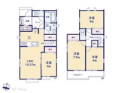 草加市清門2丁目 新築一戸建て 全5棟