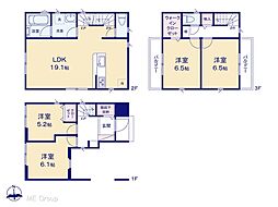 荒川区西尾久2丁目　1期　新築一戸建て　全2棟